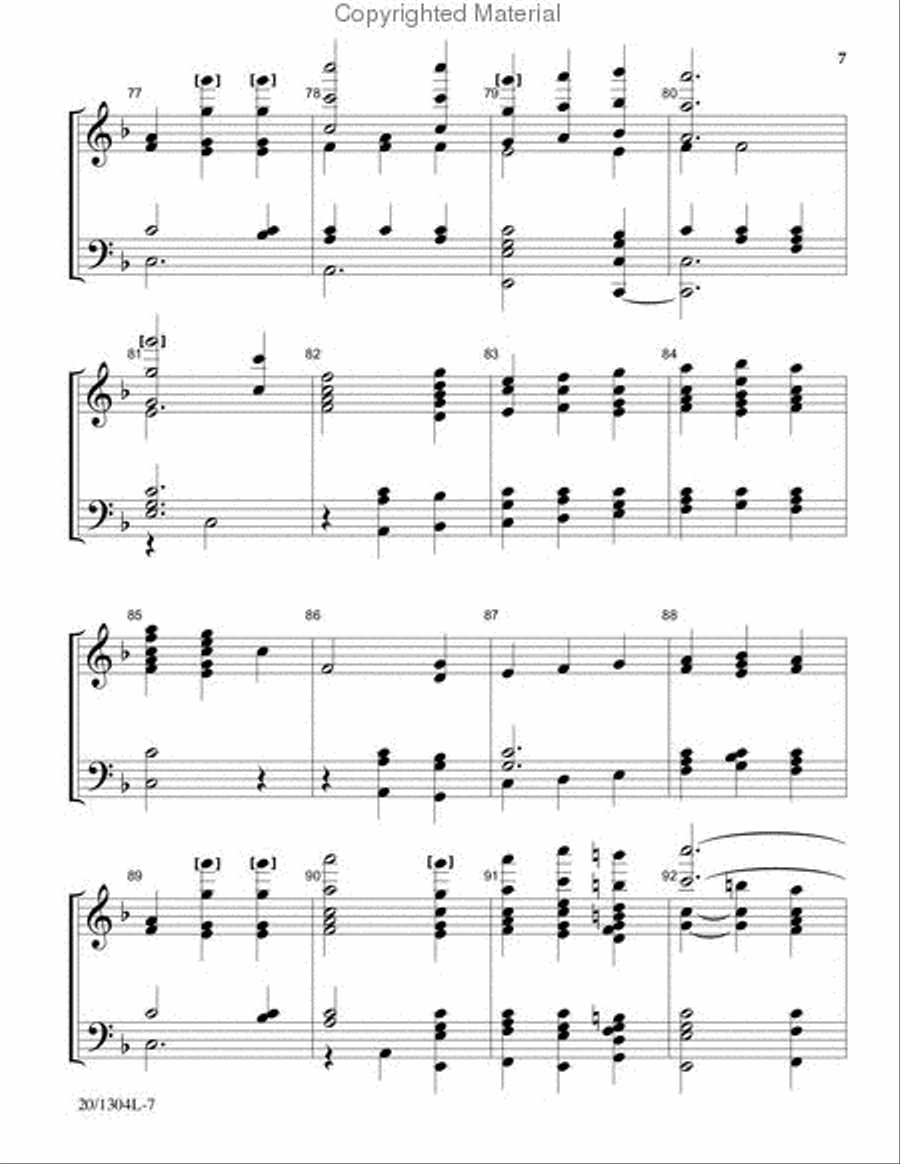 Tidings of Great Joy 5-Octaves scores gallery preview page 7