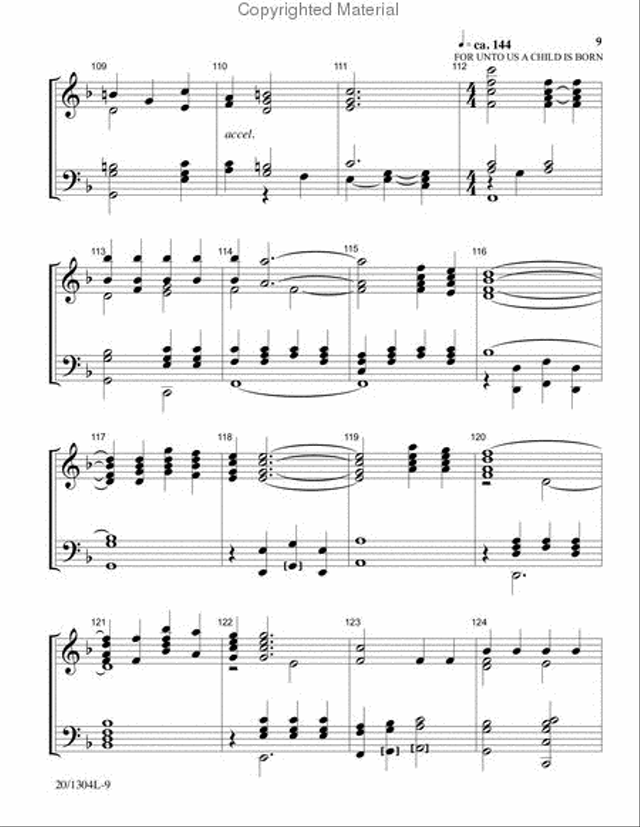 Tidings of Great Joy 5-Octaves scores gallery preview page 9