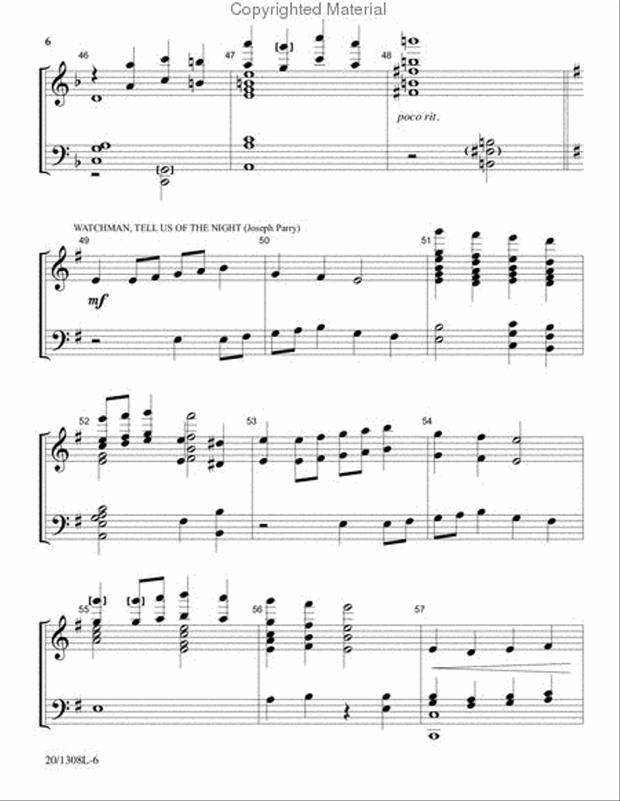 Advent Meditation 5-Octaves scores gallery preview page 6