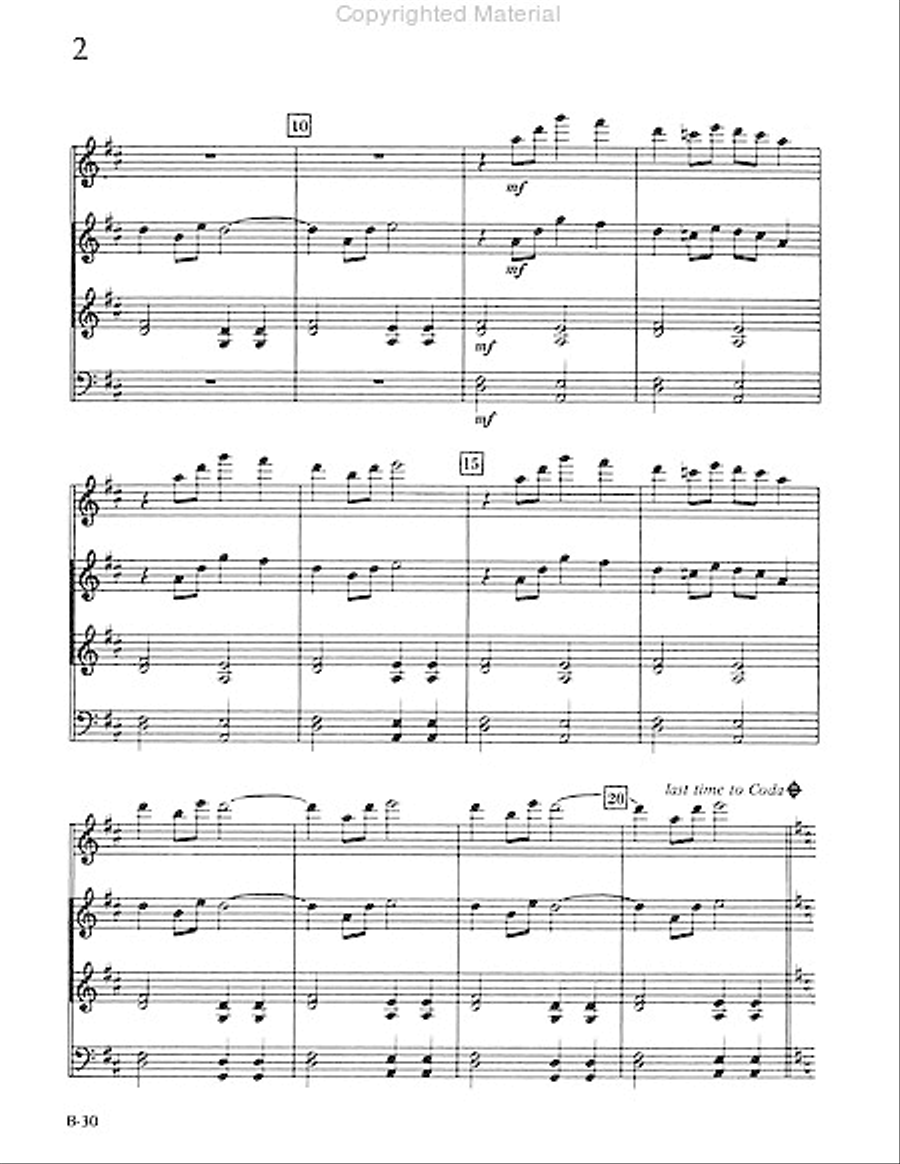 Bell Processional 4-Octaves scores gallery preview page 3