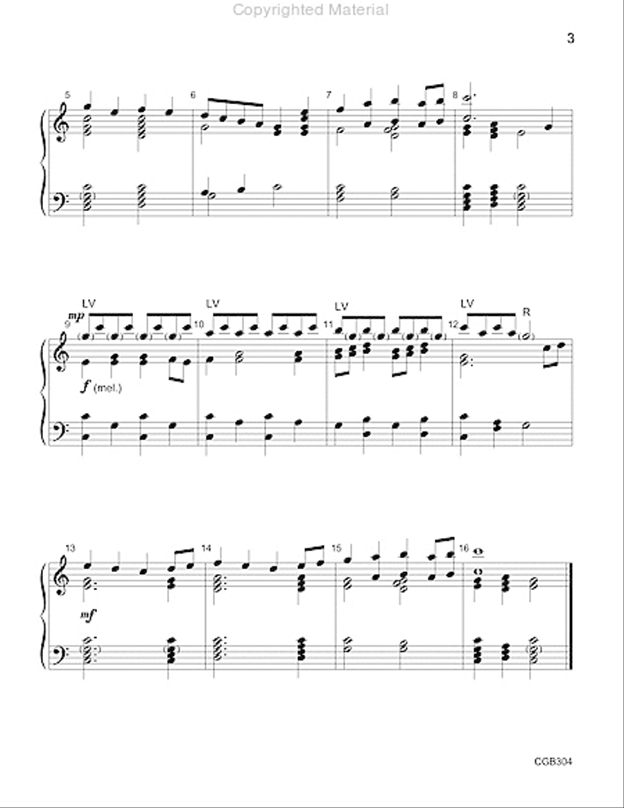 All Creatures Great and Small 3-Octaves scores gallery preview page 3