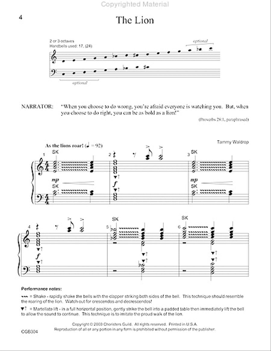 All Creatures Great and Small 3-Octaves scores gallery preview page 4