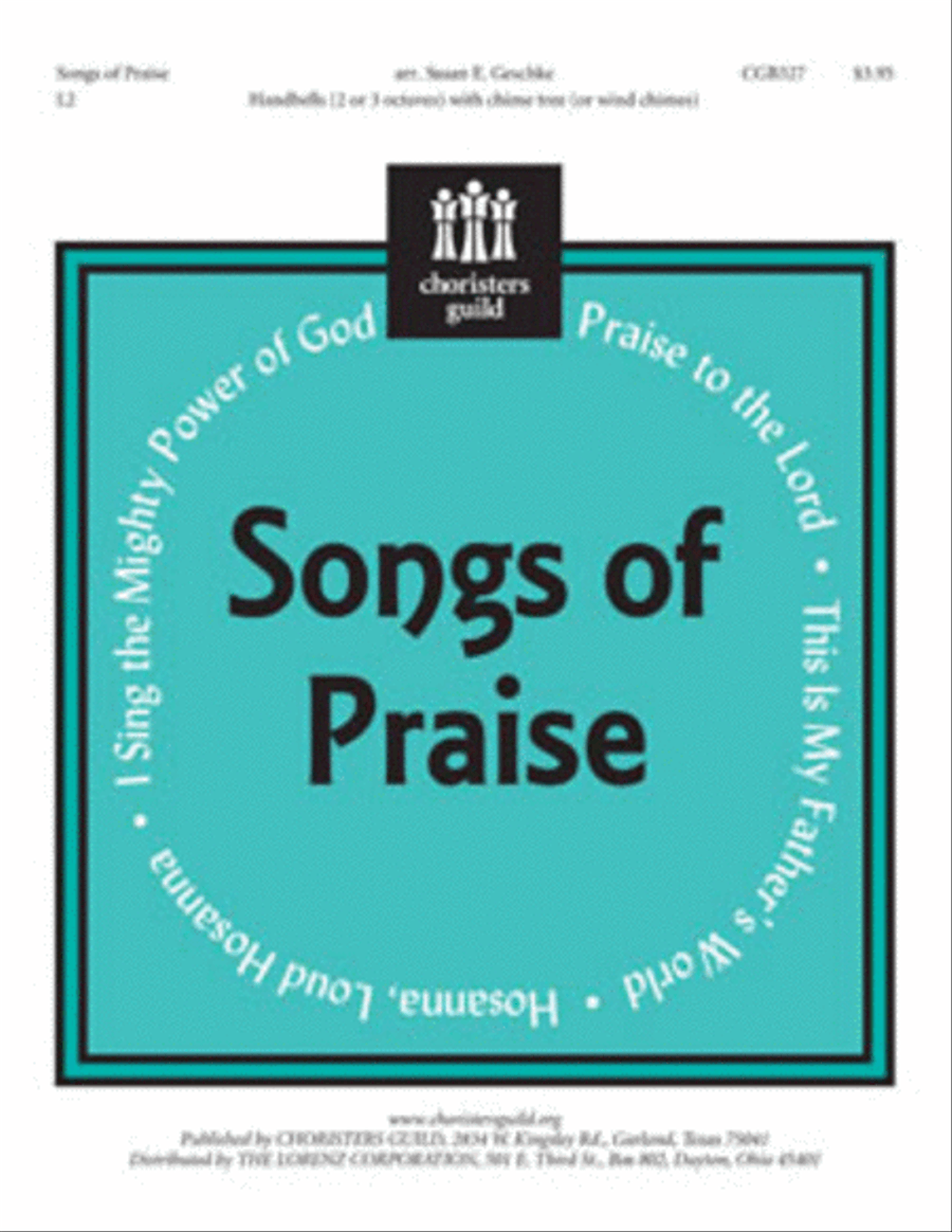 Songs of Praise by Susan E Geschke 3-Octaves - Sheet Music
