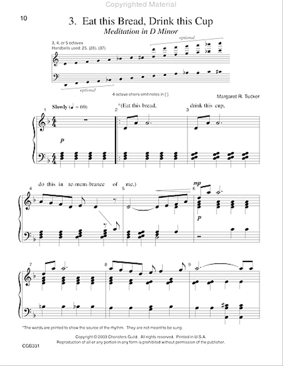 Communion Meditations