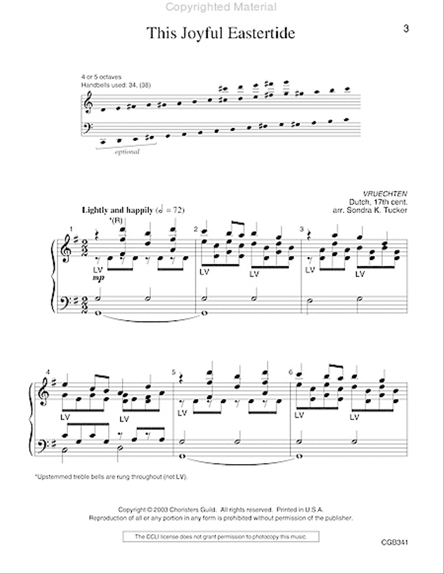 This Joyful Eastertide 5-Octaves scores gallery preview page 2