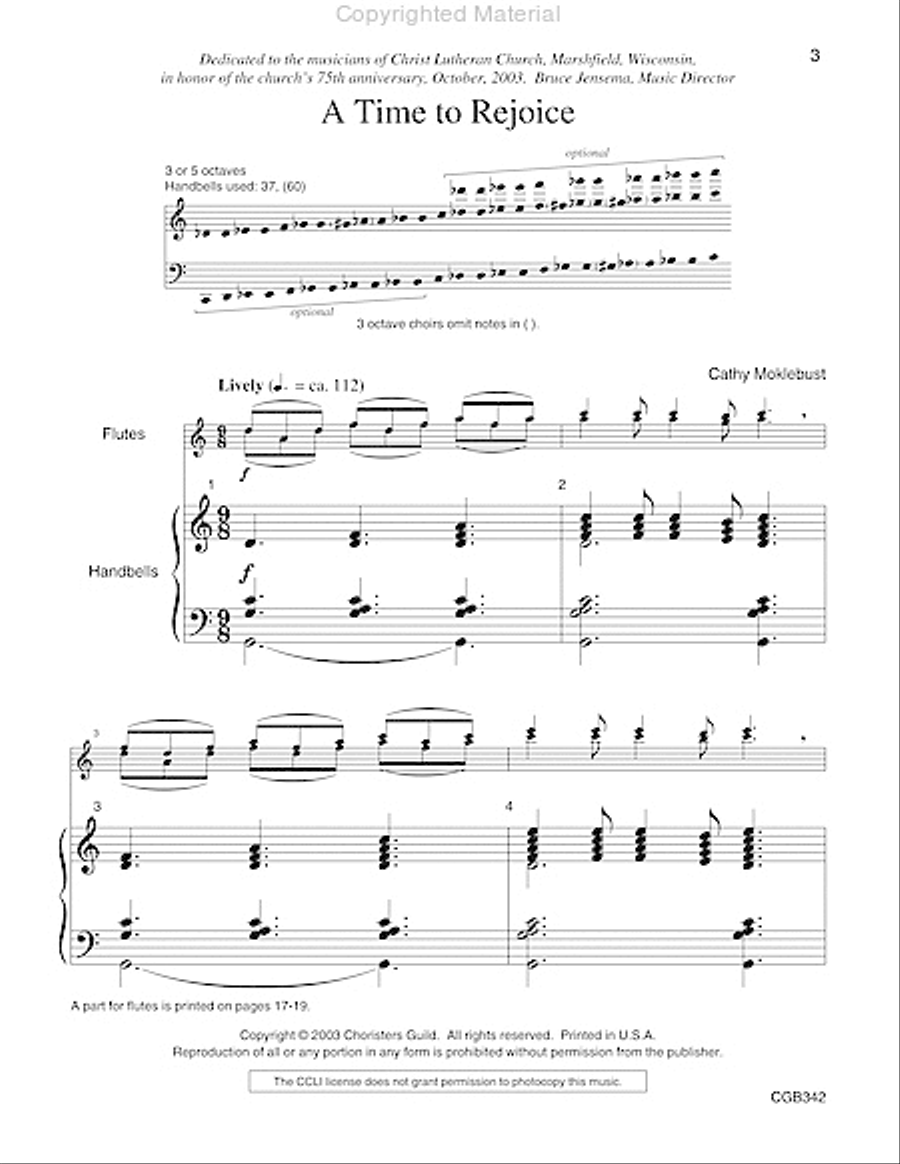 A Time to Rejoice 5-Octaves scores gallery preview page 2