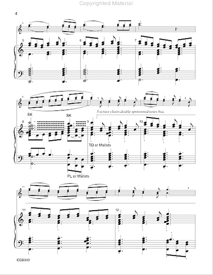 A Time to Rejoice 5-Octaves scores gallery preview page 3