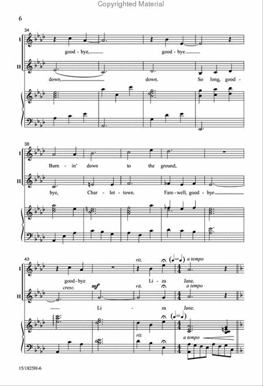 Charlottown 2-Part scores gallery preview page 6