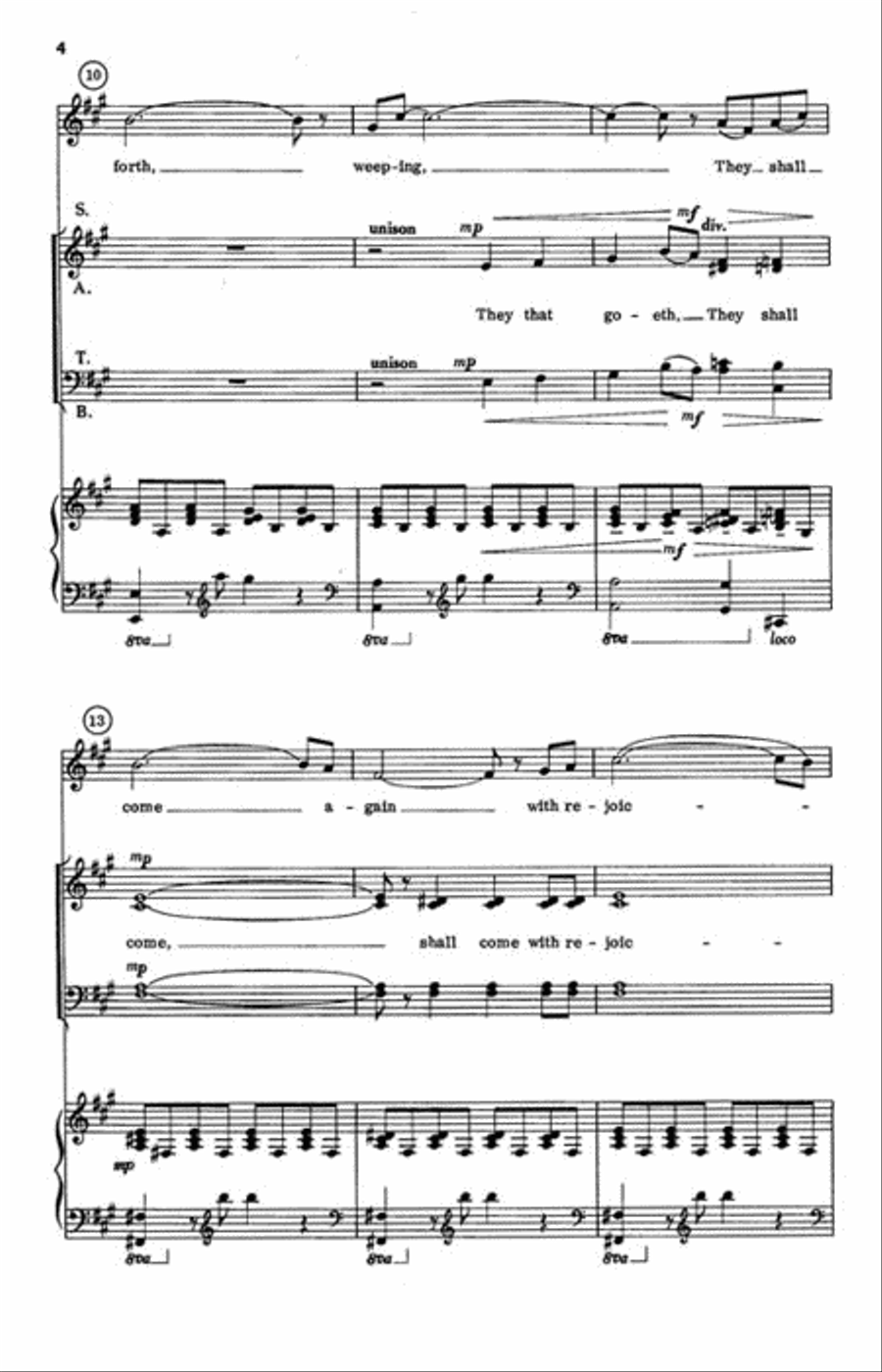 They Shall Reap In Joy Choir - Sheet Music page 3