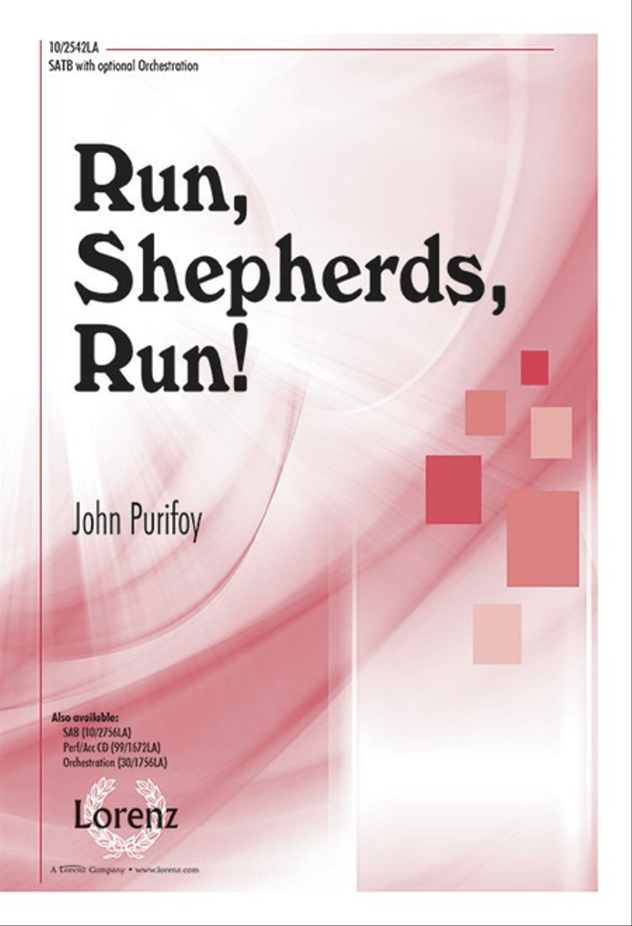 Run, Shepherds, Run Run, Shepherds, Run 4-Part scores gallery preview page 1