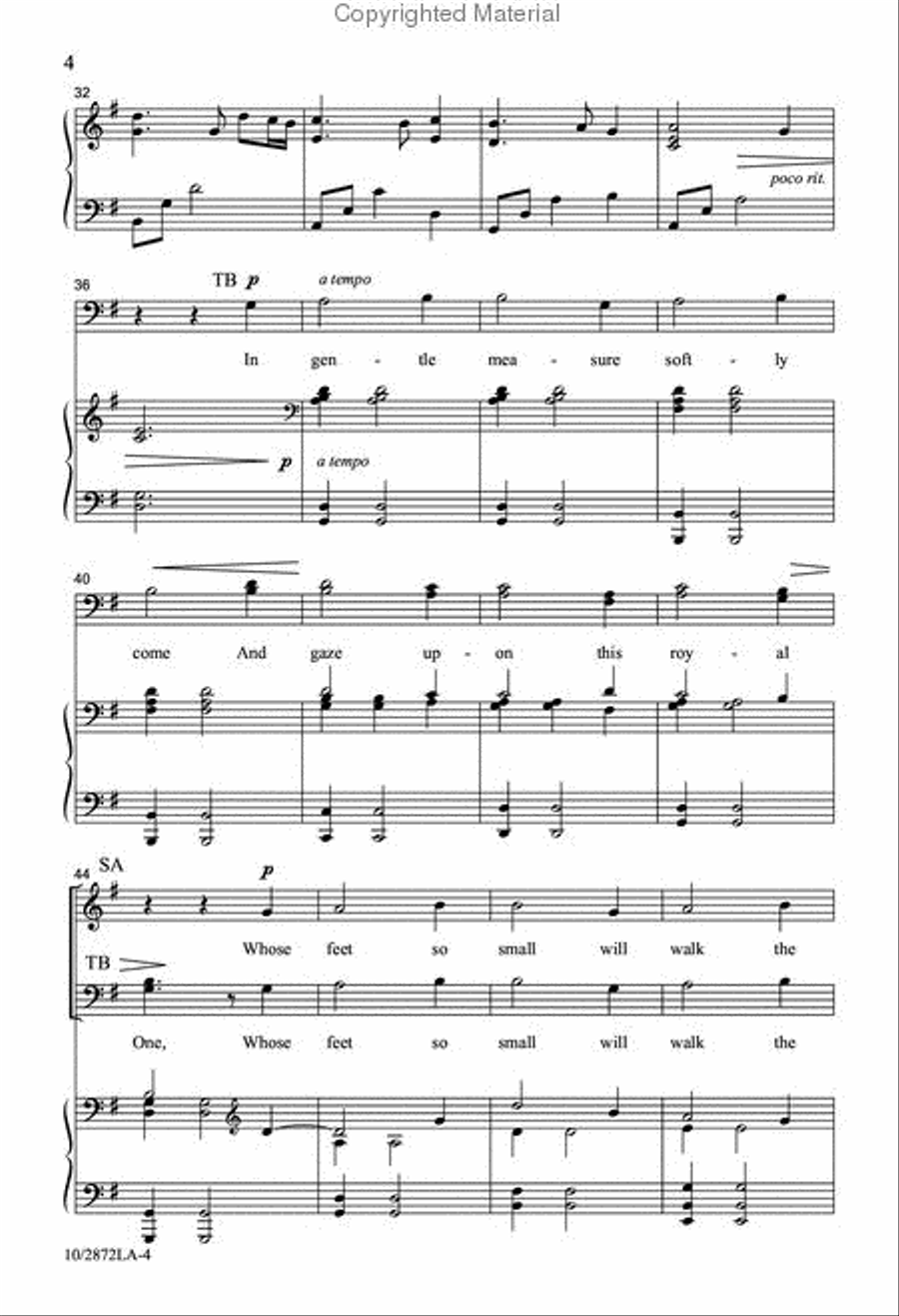Child of Light Child of Light 4-Part scores gallery preview page 4