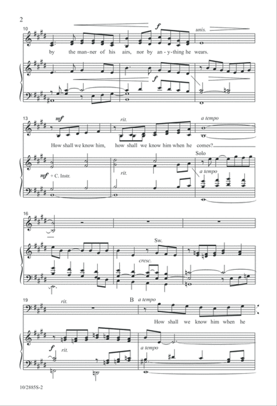 How Shall We Know Him? How Shall We Know Him? 3-Part scores gallery preview page 3