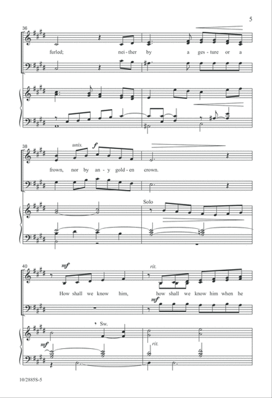 How Shall We Know Him? How Shall We Know Him? 3-Part scores gallery preview page 6