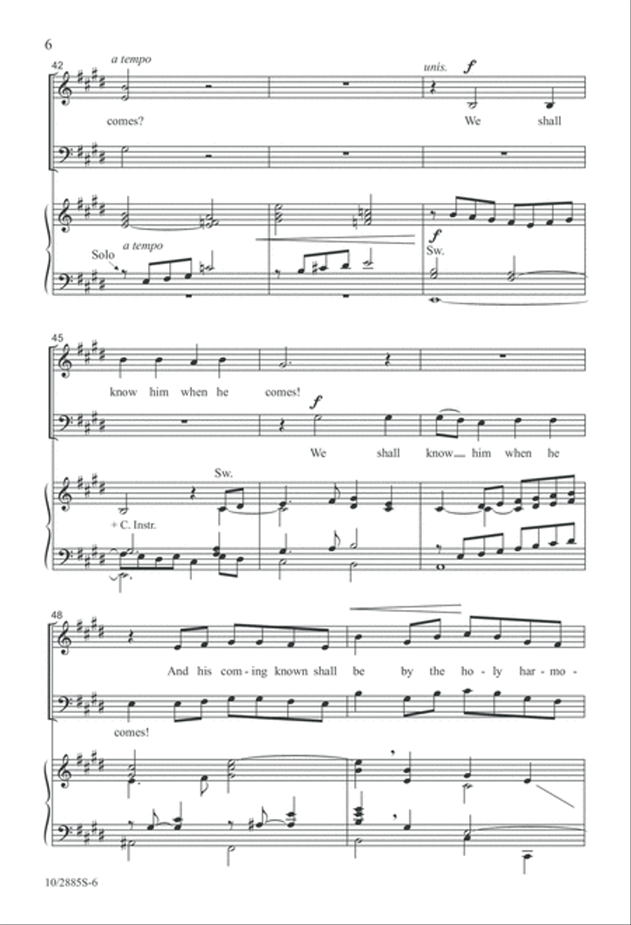 How Shall We Know Him? How Shall We Know Him? 3-Part scores gallery preview page 7