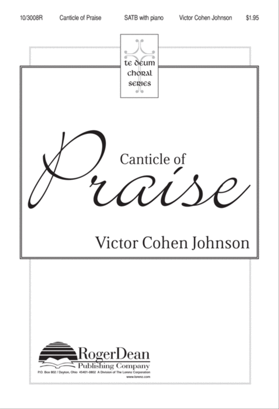 Canticle of Praise Canticle of Praise 4-Part scores gallery preview page 2