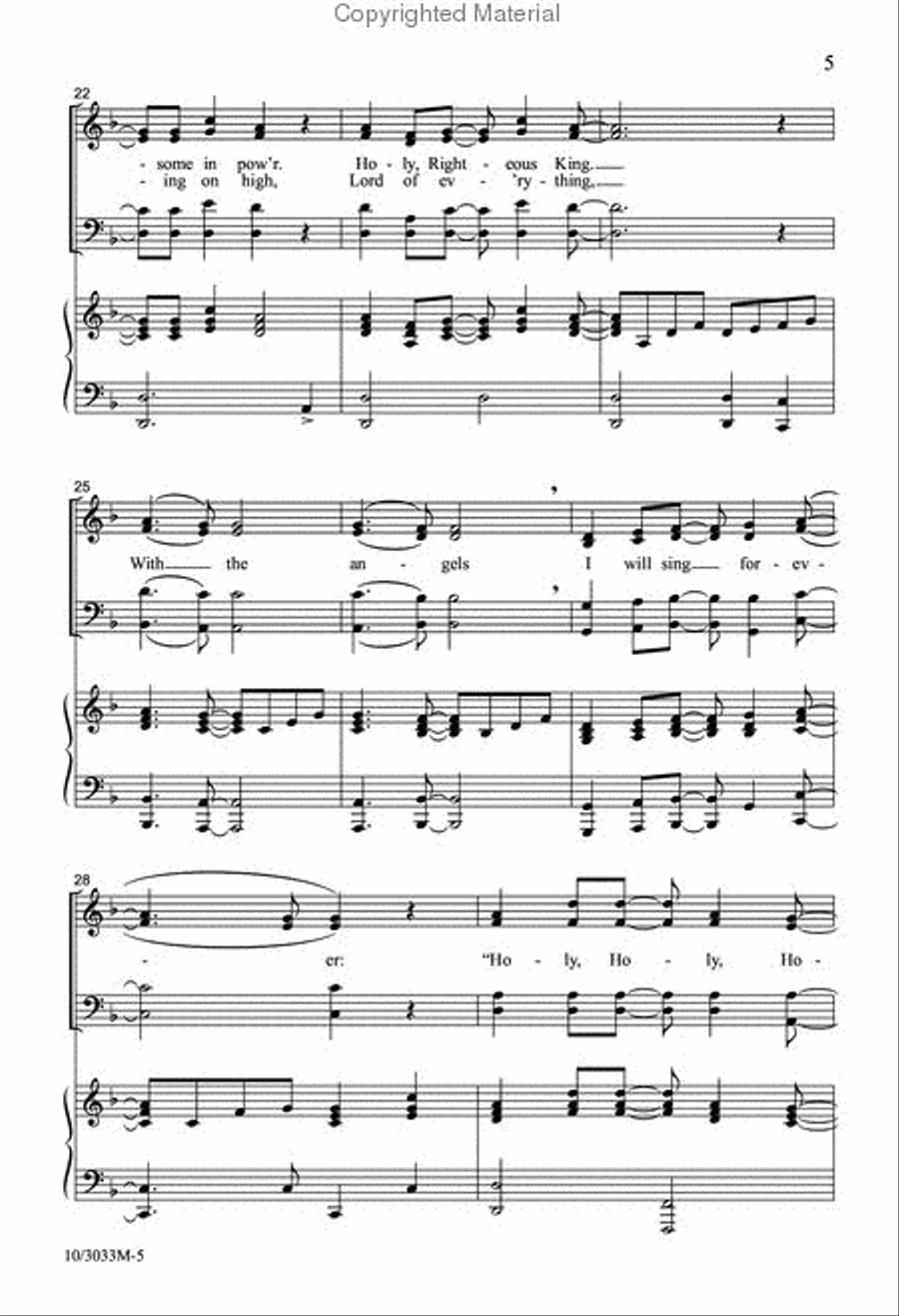 All the Praise All the Praise 4-Part scores gallery preview page 5