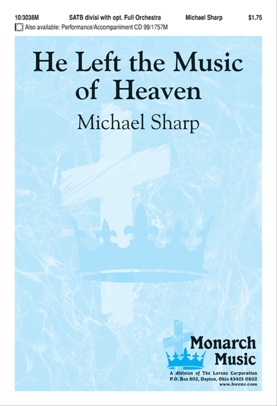 He Left the Music of Heaven Divisi scores gallery preview page 1