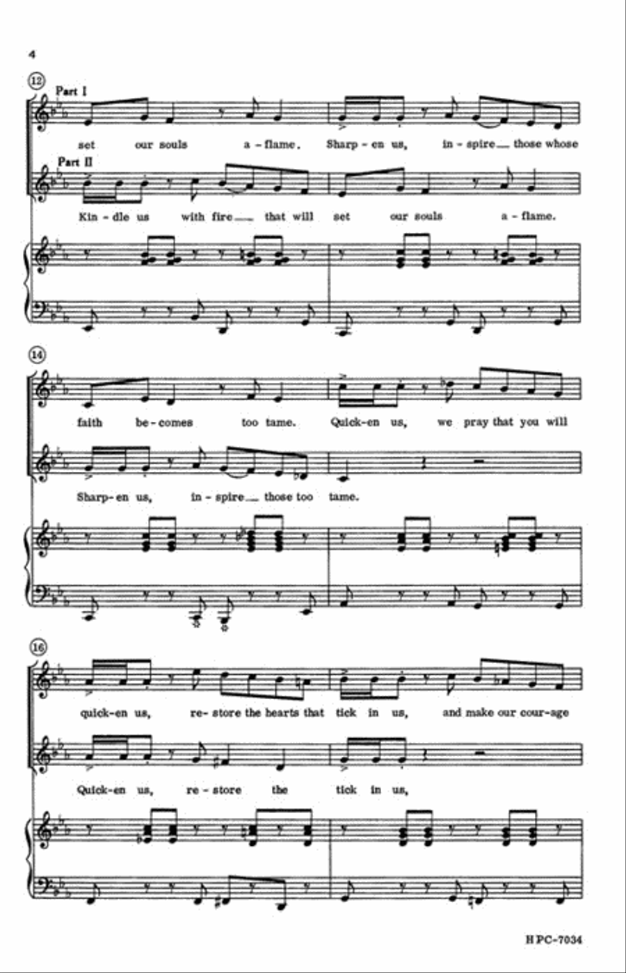 Quicken Us Quicken Us Choir scores gallery preview page 3
