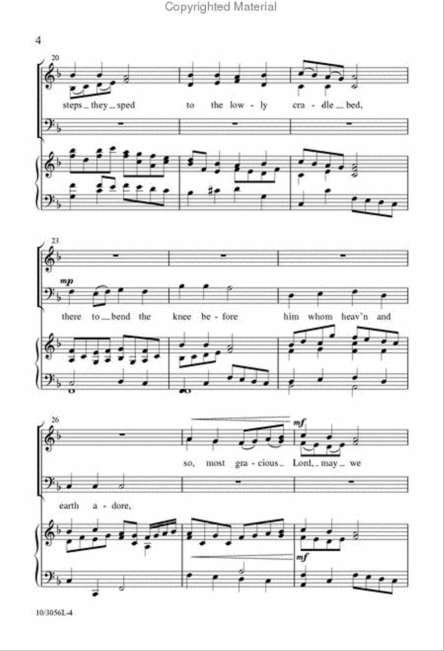 Songs of the Star 3-Part scores gallery preview page 4