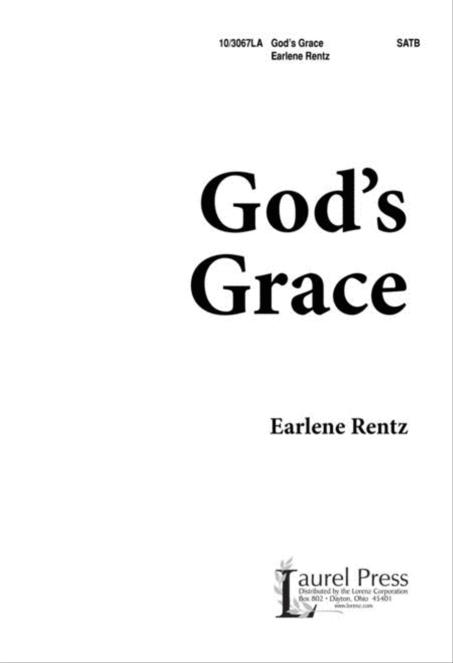 God's Grace God's Grace 4-Part scores gallery preview page 1