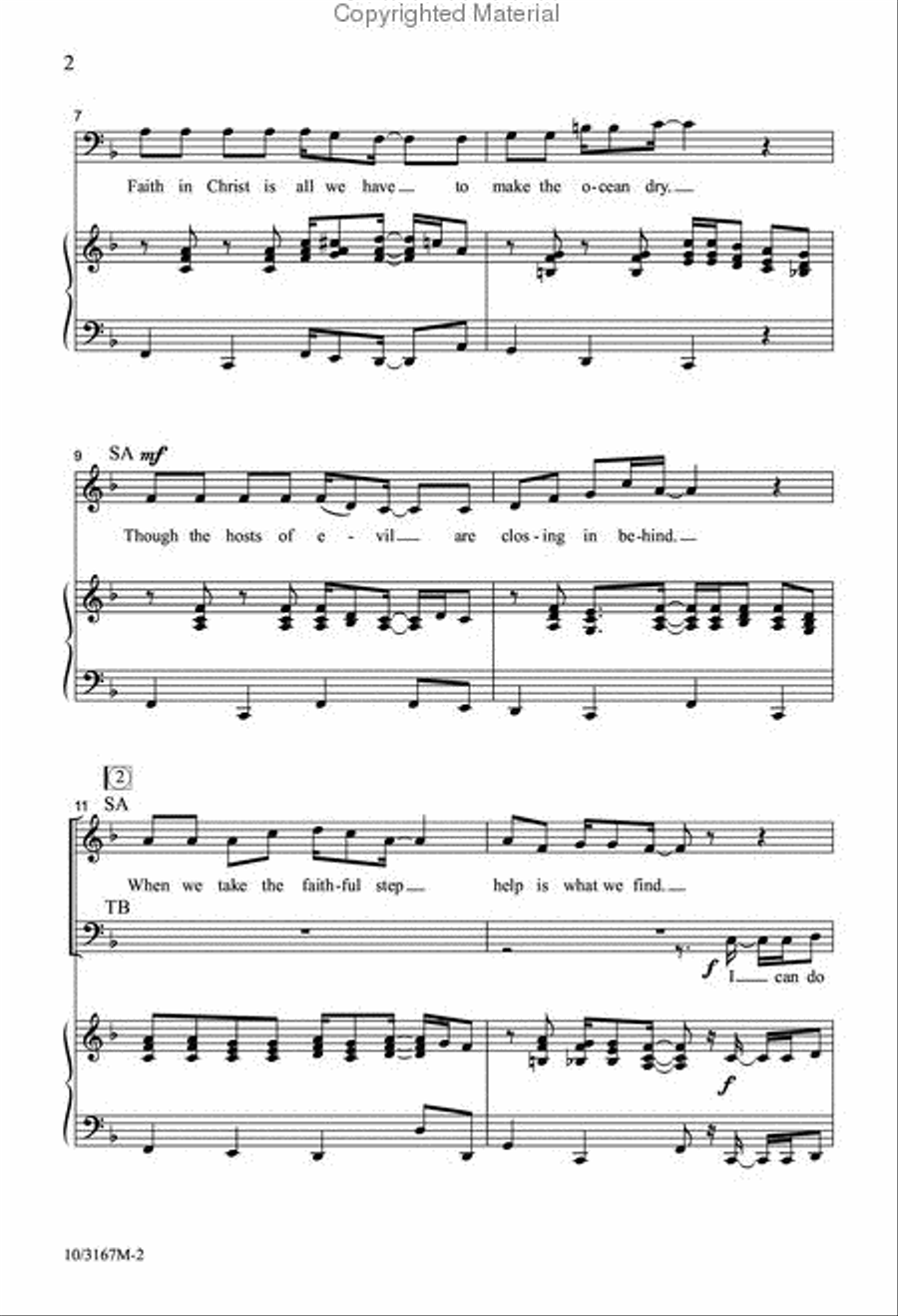 I Can Do All Things I Can Do All Things 4-Part scores gallery preview page 3
