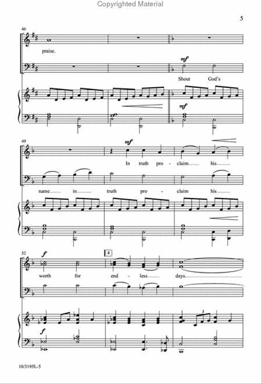 Sing for Christ Is Born Sing for Christ Is Born 3-Part scores gallery preview page 6