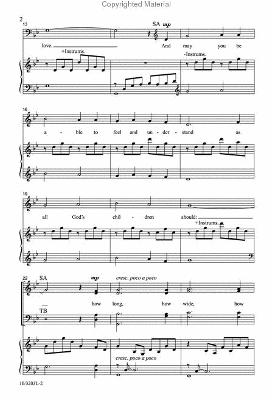 May Your Roots Go Deep May Your Roots Go Deep 4-Part scores gallery preview page 3