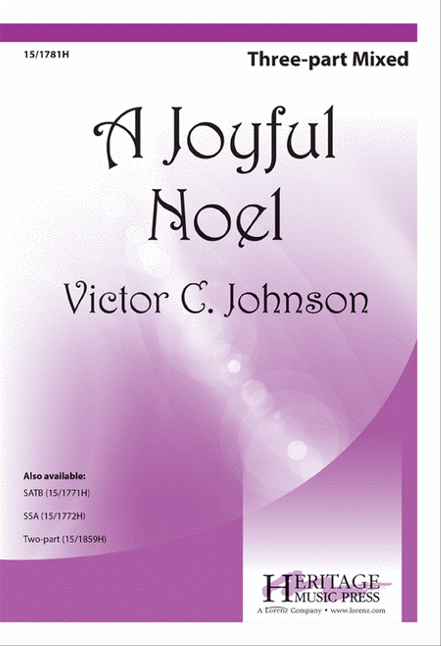A Joyful Noel A Joyful Noel 3-Part scores gallery preview page 1
