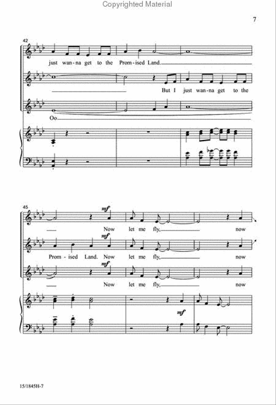 Now Let Me Fly Now Let Me Fly SSA scores gallery preview page 7