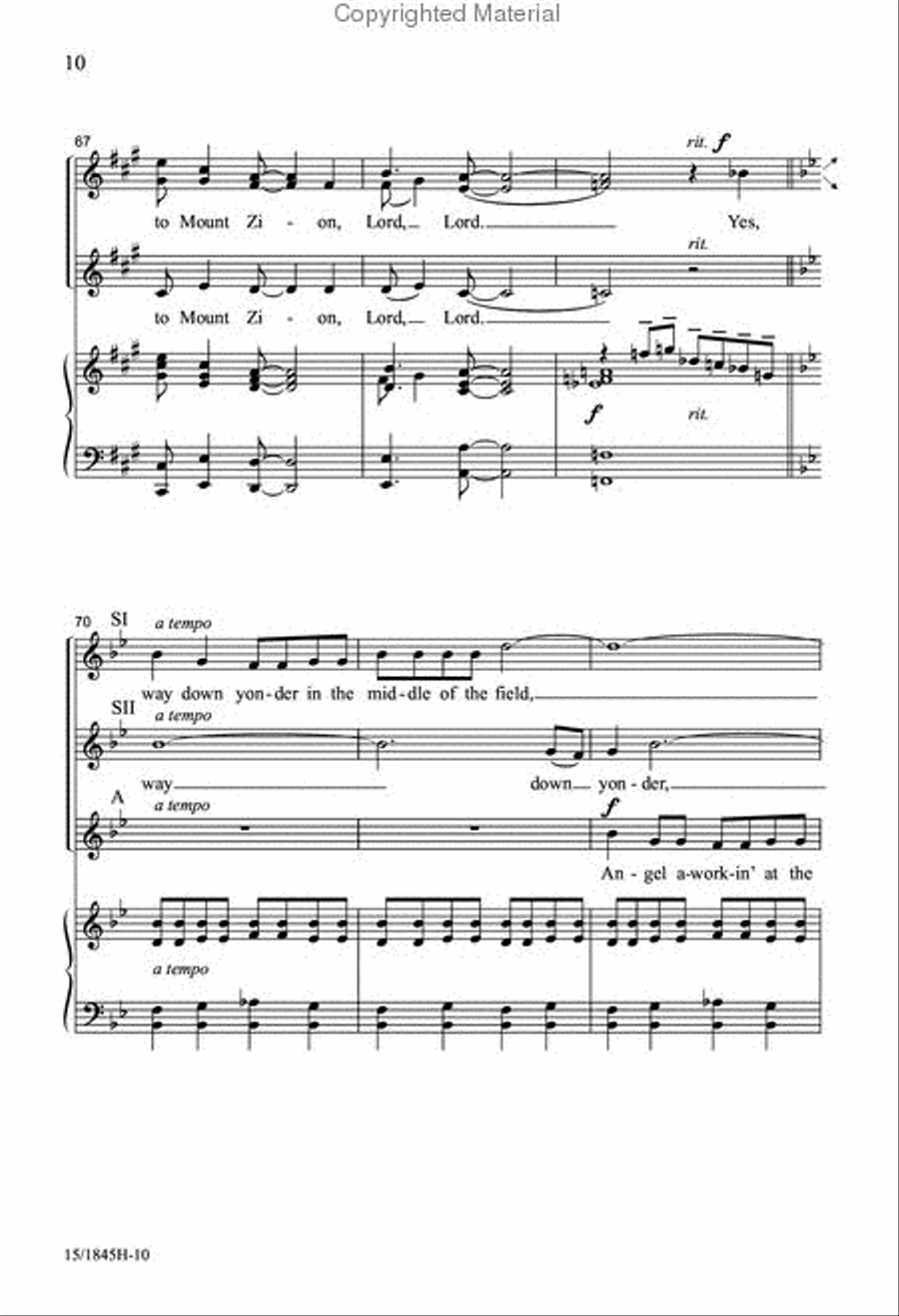 Now Let Me Fly Now Let Me Fly SSA scores gallery preview page 10