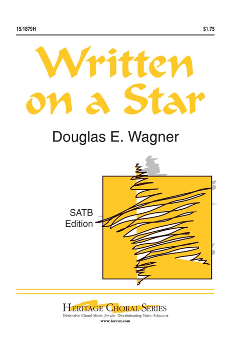 Written on a Star Written on a Star 4-Part scores gallery preview page 1