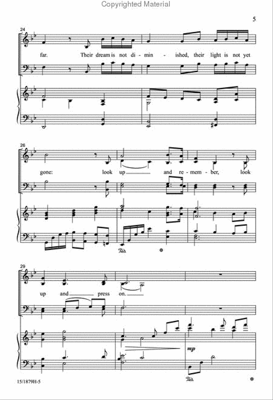 Written on a Star Written on a Star 4-Part scores gallery preview page 5