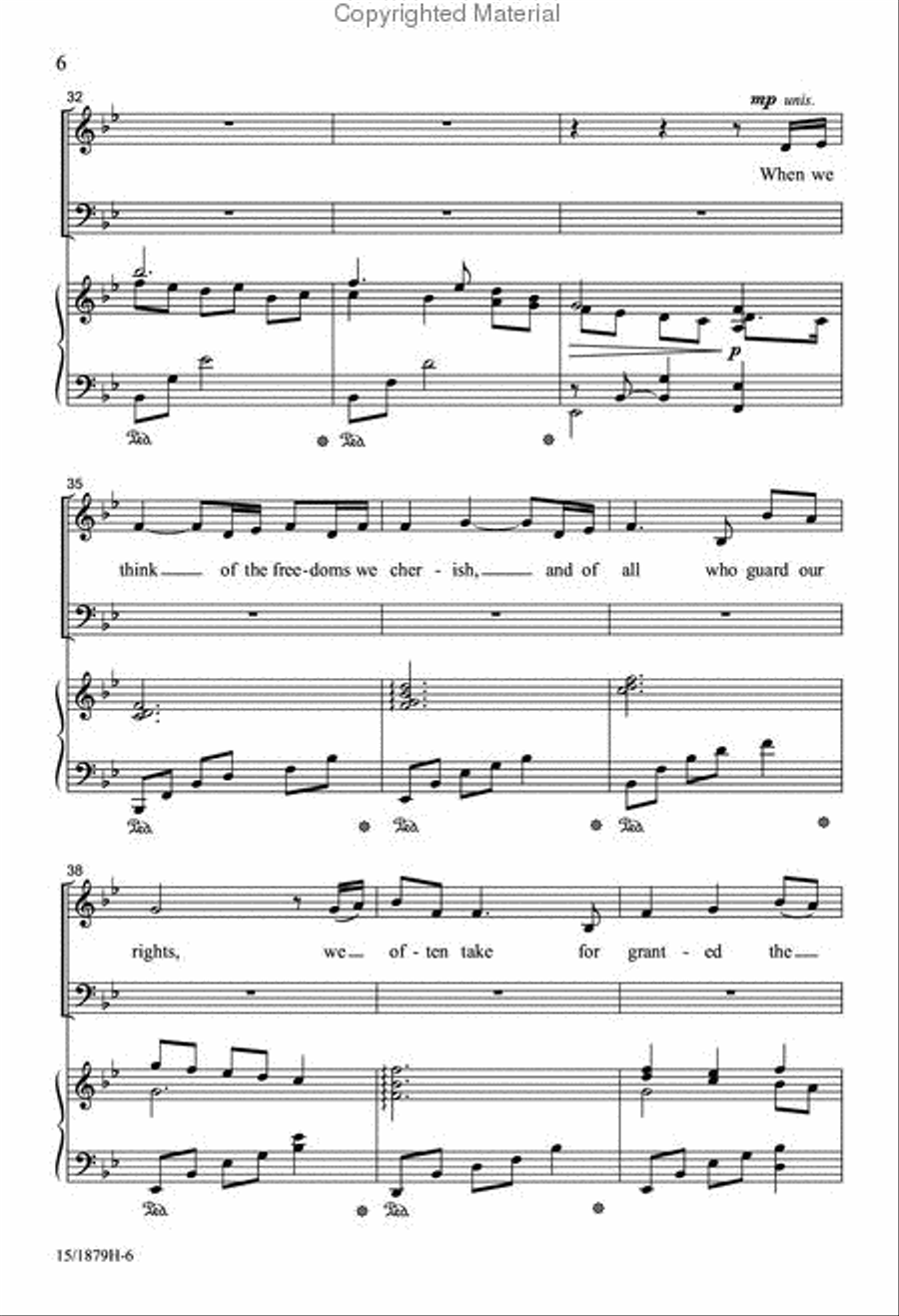 Written on a Star Written on a Star 4-Part scores gallery preview page 6