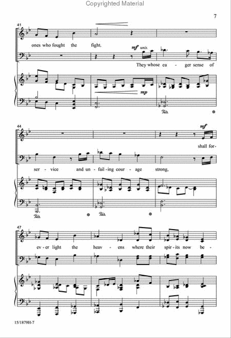 Written on a Star Written on a Star 4-Part scores gallery preview page 7