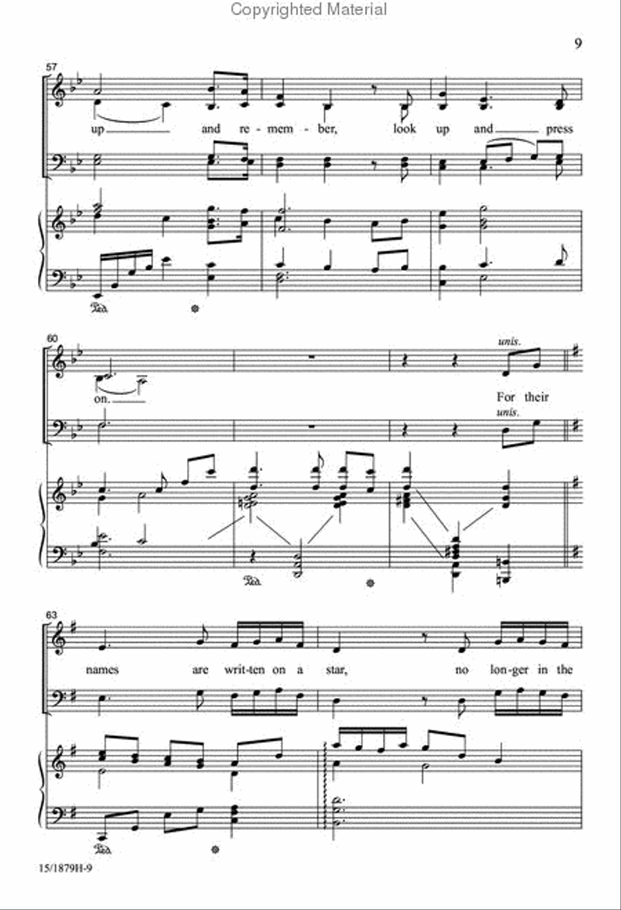 Written on a Star Written on a Star 4-Part scores gallery preview page 9