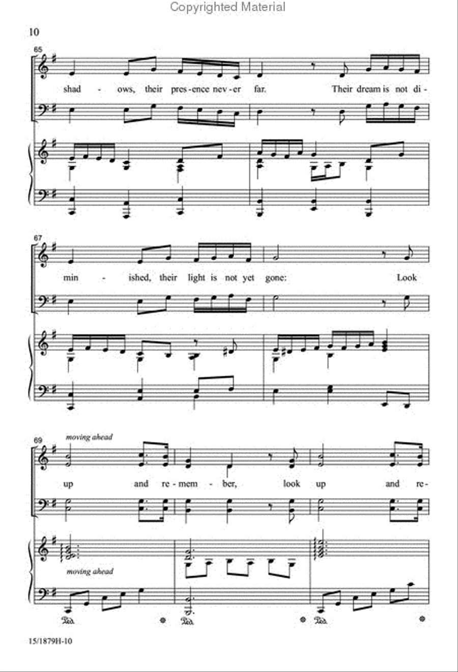 Written on a Star Written on a Star 4-Part scores gallery preview page 10