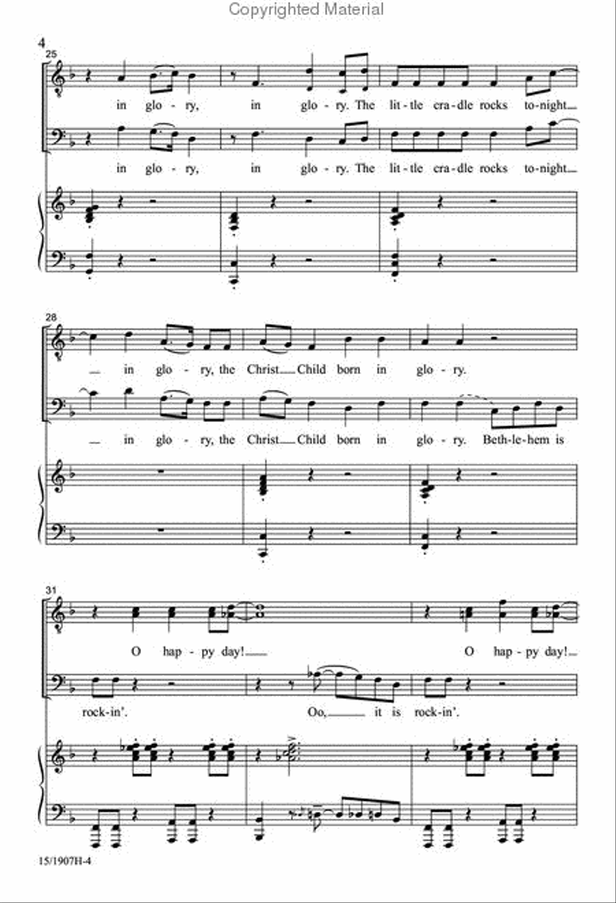 Rockin' in Bethlehem Rockin' in Bethlehem TTB scores gallery preview page 5