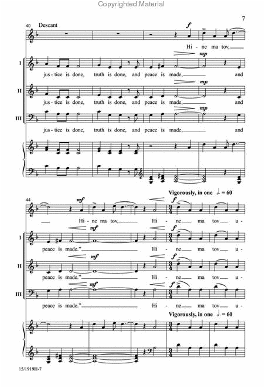 On Justice, Truth, and Peace 3-Part scores gallery preview page 6