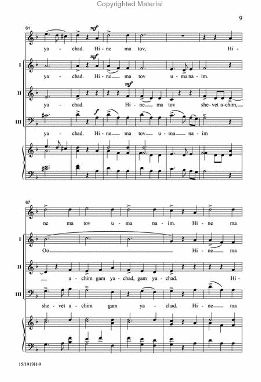 On Justice, Truth, and Peace 3-Part scores gallery preview page 8