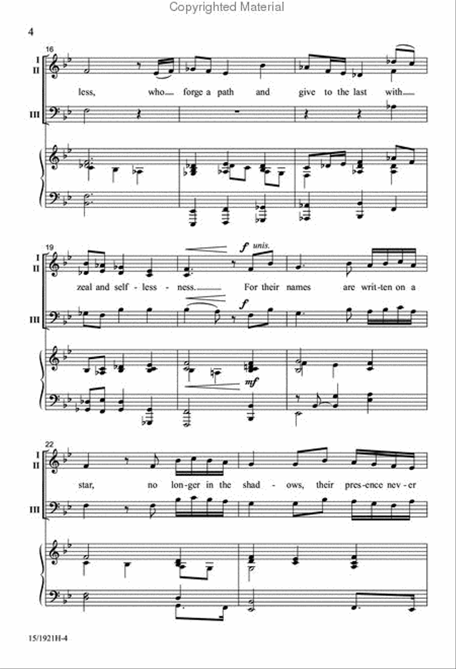 Written on a Star Written on a Star 3-Part scores gallery preview page 4