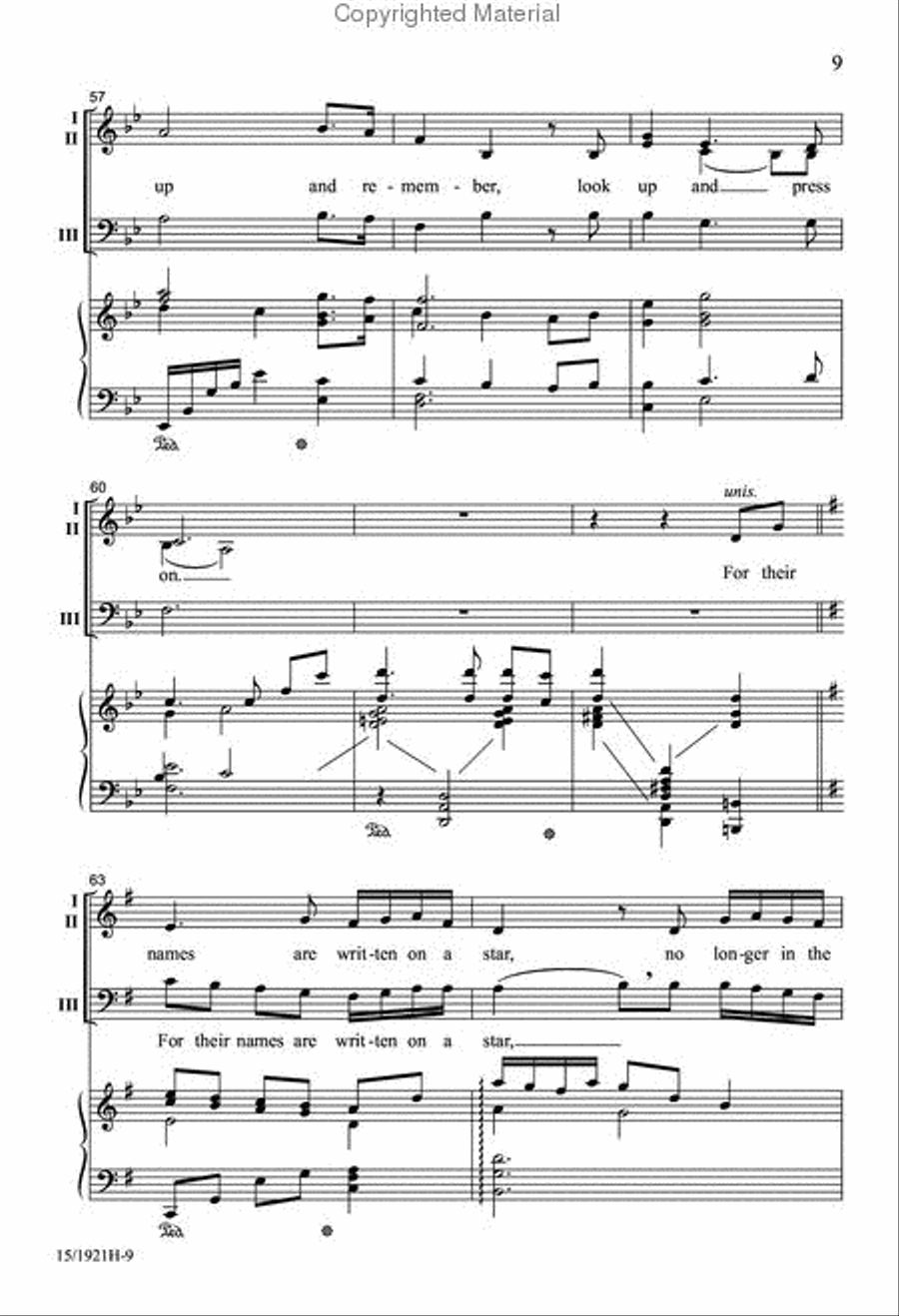 Written on a Star Written on a Star 3-Part scores gallery preview page 9