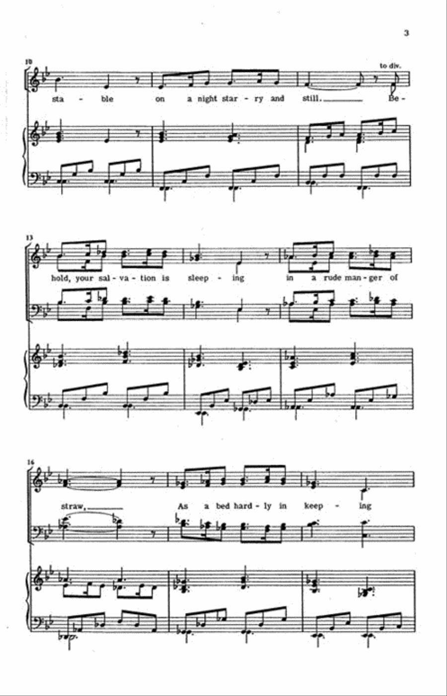 Behold, Your Salvation Comes 4-Part scores gallery preview page 3