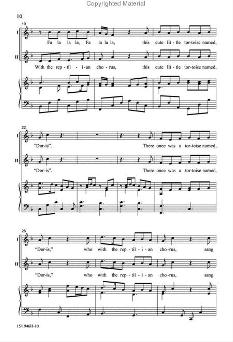 Three Creature Features Three Creature Features 2-Part scores gallery preview page 10