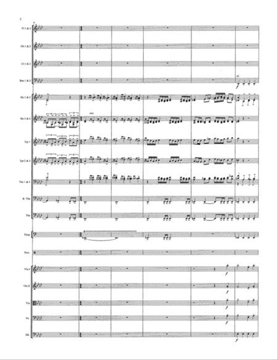 Christmas Carol Suite - Full Orchestra Score and Parts Full Orchestra scores gallery preview page 3