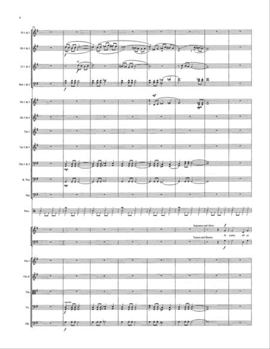 Christmas Carol Suite - Full Orchestra Score and Parts Full Orchestra scores gallery preview page 5