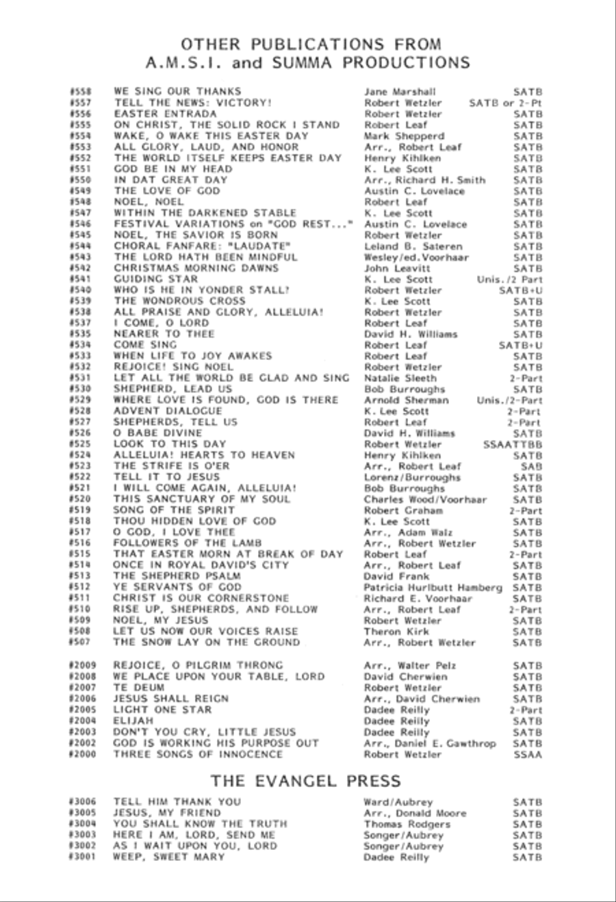 On Christ, the Solid Rock, I Stand 4-Part scores gallery preview page 9