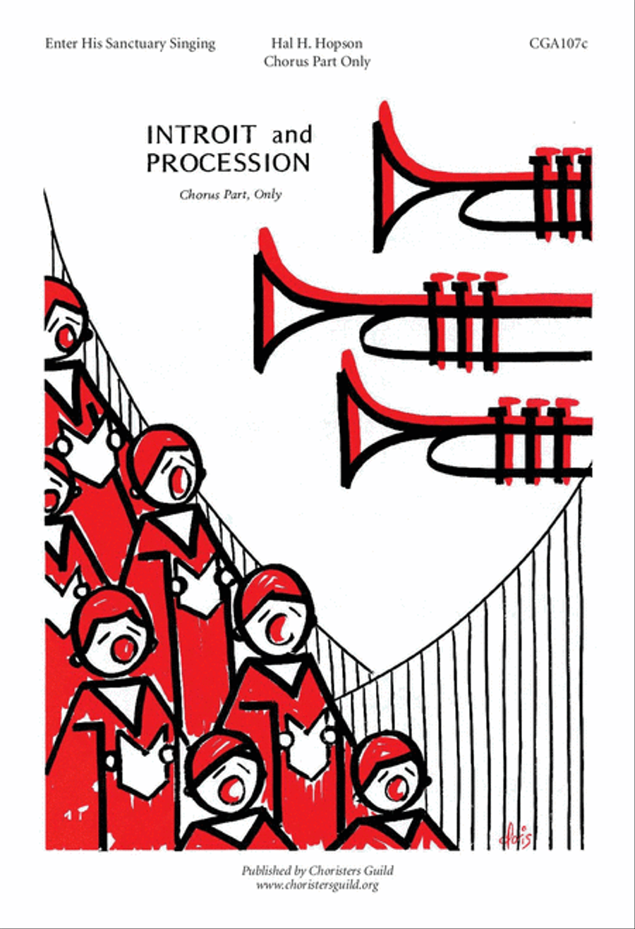 Enter His Sanctuary Singing - Choral Score 2-Part scores gallery preview page 1