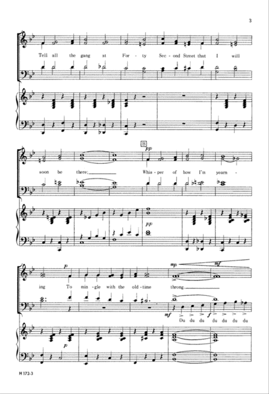Dancing With George M Dancing With George M 4-Part scores gallery preview page 4