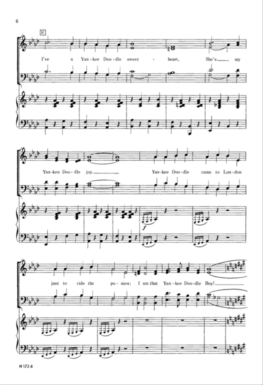 Dancing With George M Dancing With George M 4-Part scores gallery preview page 7
