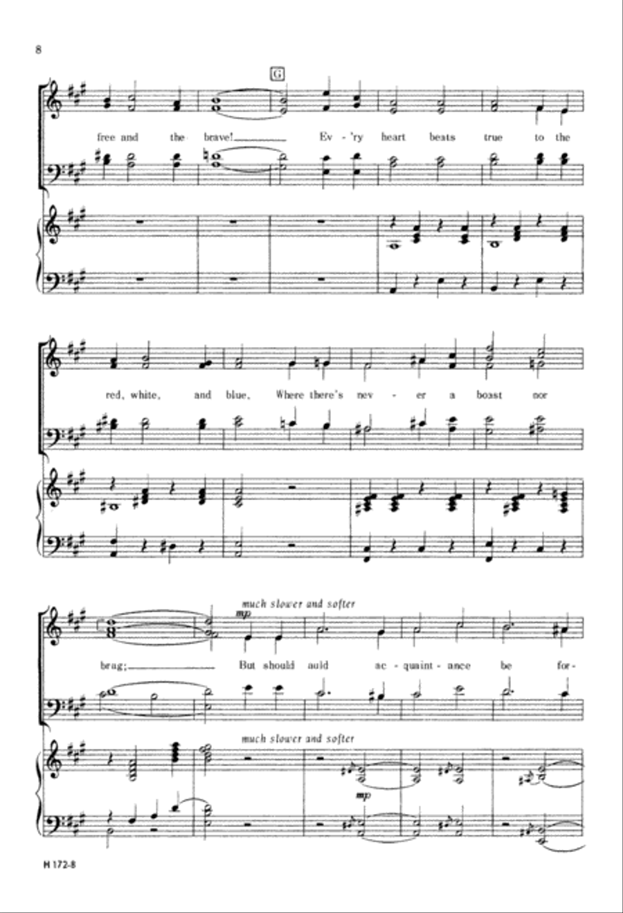 Dancing With George M Dancing With George M 4-Part scores gallery preview page 9